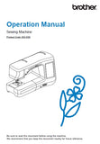 BROTHER 882-D00  SEWING MACHINE OPERATION MANUAL 224 PAGES ENGLISH