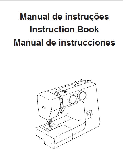 ELNA SEW GREEN MAQUINA DA COSTURA SEWING MACHINE MAQUINA DE COSER MANUAL DE INSTRUCOES INSTRUCTION BOOK MANUAL DE INSTRUCCIONES 60 PAGES PORT ENG ESP