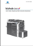 KONICA MINOLTA BIZHUB C650 PRINTER USERS GUIDE 165 PAGES ENG