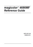 KONICA MINOLTA MAGICOLOR 4690MF PRINTER REFERENCE GUIDE 312 PAGES ENG