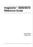 KONICA MINOLTA MAGICOLOR 5550 5570 PRINTER REFERENCE GUIDE 296 PAGES ENG