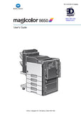 KONICA MINOLTA MAGICOLOR 8650 PRINTER USERS GUIDE 569 PAGES ENG