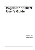 KONICA MINOLTA PAGEPRO 1350EN PRINTER USERS GUIDE 92 PAGES ENG