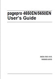 KONICA MINOLTA PAGEPRO 4650EN 4650DN PRINTER USERS GUIDE 238 PAGES ENG