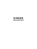 SINGER 1019 1025 1027 SEWING MACHINE LIST OF PARTS 36 PAGES ENG