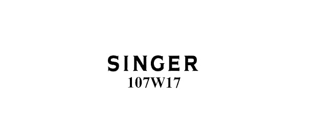 SINGER 107W17 SEWING MACHINE LIST OF PARTS COMPLETE 14 PAGES ENG