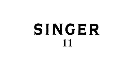 SINGER 11 CLASS 11 11-8 TO 11-26 SEWING MACHINE INSTRUCTIONS 6 PAGES ENG