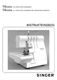 SINGER 14SH644 14SH654 SEWING MACHINE INSTRUKTIONSBOG 50 PAGES DK