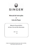 SINGER 251C-30 251C-50 MAQUINA DE PESPONTADEIRA MANUAL DE INSTRUCOES 45 PAGINA PT