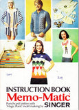 SINGER 327 329 MEMO-MATIC KNITTING MACHINE INSTRUCTION BOOK 103 PAGES ENG