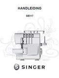 SINGER SE017 ELITE SEWING MACHINE HANDLEIDING 30 PAGES NL