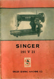 SINGER 191V21 MAQUINA DE COSER MANUAL DE INSTRUCCIONES 17 PAGINA ESP