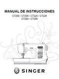 SINGER C7200 C7205 C7220 C7225 C7250 C7255 MAQUINA DE COSER MANUAL DE INSTRUCCIONES 44 PAGINA ESP
