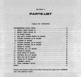 AKAI GX-R70 STEREO CASSETTE TAPE DECK PARTS LIST 14 PAGES ENG