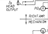 AKAI M-5 MULTI FOUR 4 TRACK STEREO TERECORDER SCHEMATIC DIAGRAM 1 PAGE ENG