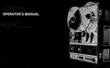 AKAI X-1800SD CROSS FIELD HEAD REEL TO REEL STEREO AND 8 TRACK CARTRIDGE TAPE RECORDER OPERATOR'S MANUAL INC CONN DIAGS 31 PAGES ENG