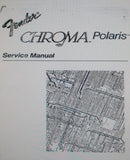 FENDER CHROMA POLARIS SYNTHESIZER SERVICE MANUAL INC PARTS LIST 68 PAGES ENG