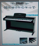 HEMINGWAY DP701 DIGITAL PIANO OWNER'S MANUAL 32 PAGES ENG DEUT