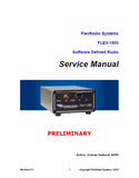 FLEX-1500 SOFTWARE DEFINED RADIO SERVICE MANUAL INC BLOCK DIAGS PCBS AND SCHEM DIAGS 49 PAGES ENG