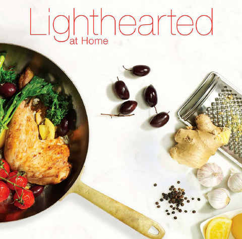 LIGHTHEARTED AT HOME COOKBOOK 28 PAGES IN ENGLISH