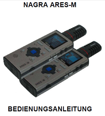 NAGRA ARIES-M DIGITAL AUDIO RECORDER BEDIENUNGSANLEITUNG 35 SEITE DEUT
