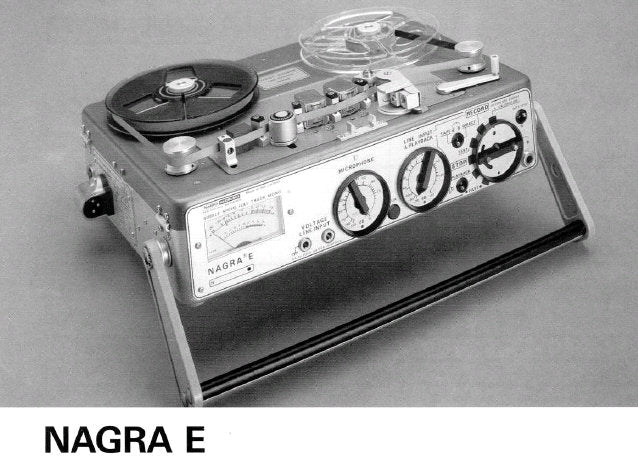 NAGRA E PORTABLE MONO FULL TRACK QUARTER INCH TAPE RECORDER BEDIENUNGSANLEITUNG 50 SEITE DEUTSCH