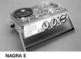NAGRA E PORTABLE MONO FULL TRACK QUARTER INCH TAPE RECORDER BEDIENUNGSANLEITUNG 50 SEITE DEUTSCH