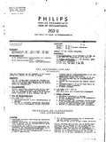 PHILIPS 203U RADIO SERVICE DOKUMENTATIE INC PCBS SCHEM DIAGS AND PARTS LIST 13 PAGES NL