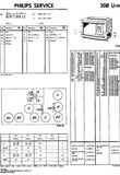 PHILIPS 208U SERIES RADIO SERVICE DOKUMENTATIE INC SCHEM DIAGS AND PARTS LIST 46 PAGES NL