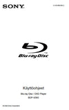 SONY BDP-S350 BLU-RAY DISC DVD PLAYER KAYTTOOHJEET 67 PAGES