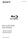 SONY BDV-E870 BDV-E370 BLU-RAY DISC DVD KUCNI BIOSKOP UPUTSTVO ZA UPOTREBU 76 PAGES SR