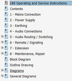 STUDER REVOX 189MKII MIXING CONSOLE OPERATING AND SERVICE INSTRUCTIONS INC BLK DIAG SCHEMS PCBS AND PARTS LIST 321 PAGES ENG DEUT