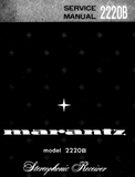 MARANTZ 2220B STEREOPHONIC RECEIVER SERV MAN INC  PCBS US SCHEM DIAGS AND PARTS LIST 27 PAGES ENG