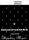 MARANTZ 2235B STEREOPHONIC RECEIVER SERVICE MANUAL INC BLK DIAG PCBS SCHEM DIAGS AND PARTS LIST 44 PAGES ENG