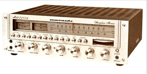 MARANTZ 2285B STEREOPHONIC RECEIVER HANDBOOK OF INSTRUCTIONS INC FUNC BLK DIAG 49 PAGES ENG DEUT FR