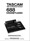 TASCAM 688 MIDISTUDIO BEDIENUNGSANLEITUNG MIT ANSLUSSE BLOCKDIAGRAMME UND LEVELDIAGRAMM 61 SEITE DEUTSCH