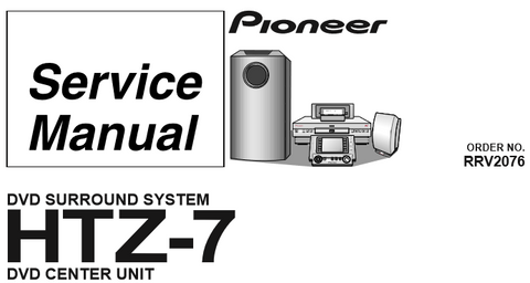 PIONEER KEH-P7035 MULTI-CD CONTROL HIGH POWER CASSETTE PLAYER WITH FM AM TUNER SERVICE MANUAL INC BLK DIAG PCBS SCHEM DIAG AND PARTS LIST 48 PAGES ENG