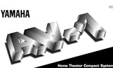 YAMAHA AV-1 HOME THEATER COMPACT SYSTEM OWNER'S MANUAL INC CONN DIAGS AND TRSHOOT GUIDE 57 PAGES ENG