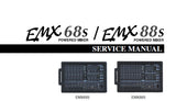 YAMAHA EMX88s EMX68s POWERED MIXER SERVICE MANUAL INC CIRC BOARD AND LAYOUT WIRING DIAG BLK AND LEVEL DIAG PCBS OVERALL CIRC DIAGS AND PARTS LIST 109 PAGES ENG