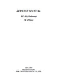 ADLY SF-50 BABOON SCOOTER SERVICE MANUAL 85 PAGES ENG