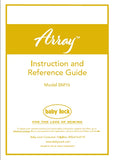 BABY LOCK ARRAY BMY6 SEWING MACHINE INSTRUCTION AND REFERENCE GUIDE 164 PAGES ENG