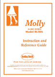 BABY LOCK BL30A MOLLY A-LINE SERIES SEWING MACHINE INSTRUCTION AND REFERENCE GUIDE 90 PAGES ENG ESP FRANC