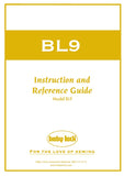 BABY LOCK BL9 SEWING MACHINE INSTRUCTION AND REFERENCE GUIDE 56 PAGES ENG ESP FRANC