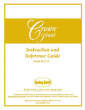 BABY LOCK BLCJ18 CROWN JEWEL SEWING MACHINE INSTRUCTION AND REFERENCE GUIDE 46 PAGES ENG