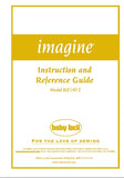 BABY LOCK BLE1AT-2 IMAGINE SEWING MACHINE INSTRUCTION AND REFERENCE GUIDE 54 PAGES ENG