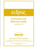 BABY LOCK BLE1DX-2 ECLIPSE DX SEWING MACHINE INSTRUCTION AND REFERENCE GUIDE 48 PAGES ENG