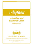 BABY LOCK BLE3ATW-2 ENLIGHTEN SEWING MACHINE INSTRUCTION AND REFERENCE GUIDE 56 PAGES ENG