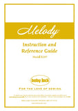 BABY LOCK BLMY MELODY SEWING MACHINE INSTRUCTION AND REFERENCE GUIDE 158 PAGES ENG