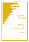 BABY LOCK CRAFTERS CHOICE 2 BLCC2 SEWING MACHINE INSTRUCTION AND REFERENCE GUIDE 112 PAGES ENG