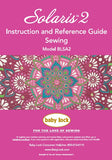 BABY LOCK SOLARIS 2 BLSA2 SEWING SEWING MACHINE INSTRUCTION AND REFERENCE GUIDE 224 PAGES ENG